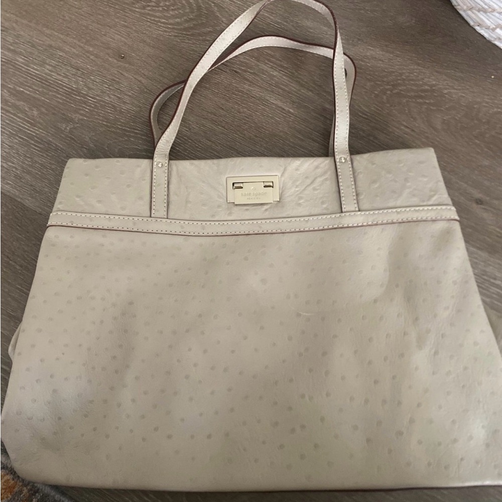 Kate spade cream bag
